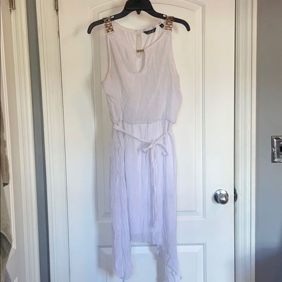 Mlle Gabrielle Dresses & Skirts - Mlle Gabrielle White A-Line Sleeveless Dress
